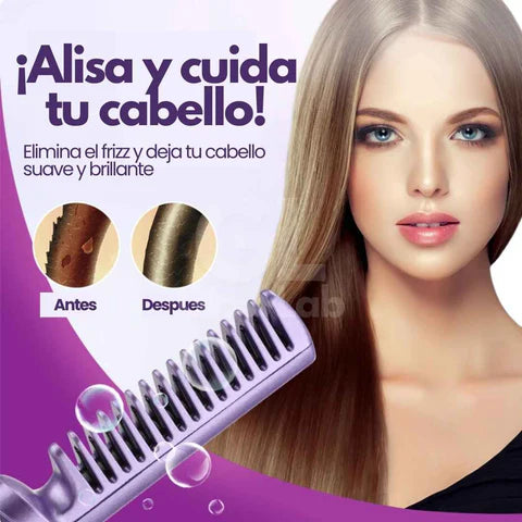 Cepillo alisador portátil (RECARGABLE) - 50% DESCUENTO