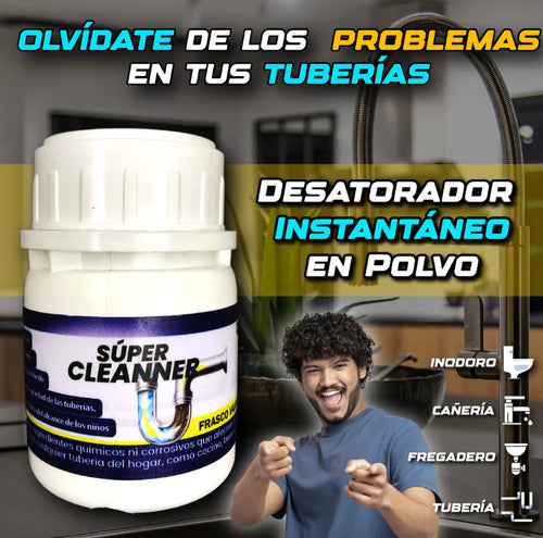 Súper Cleaner SUPER DESATORADOR EN POLVO