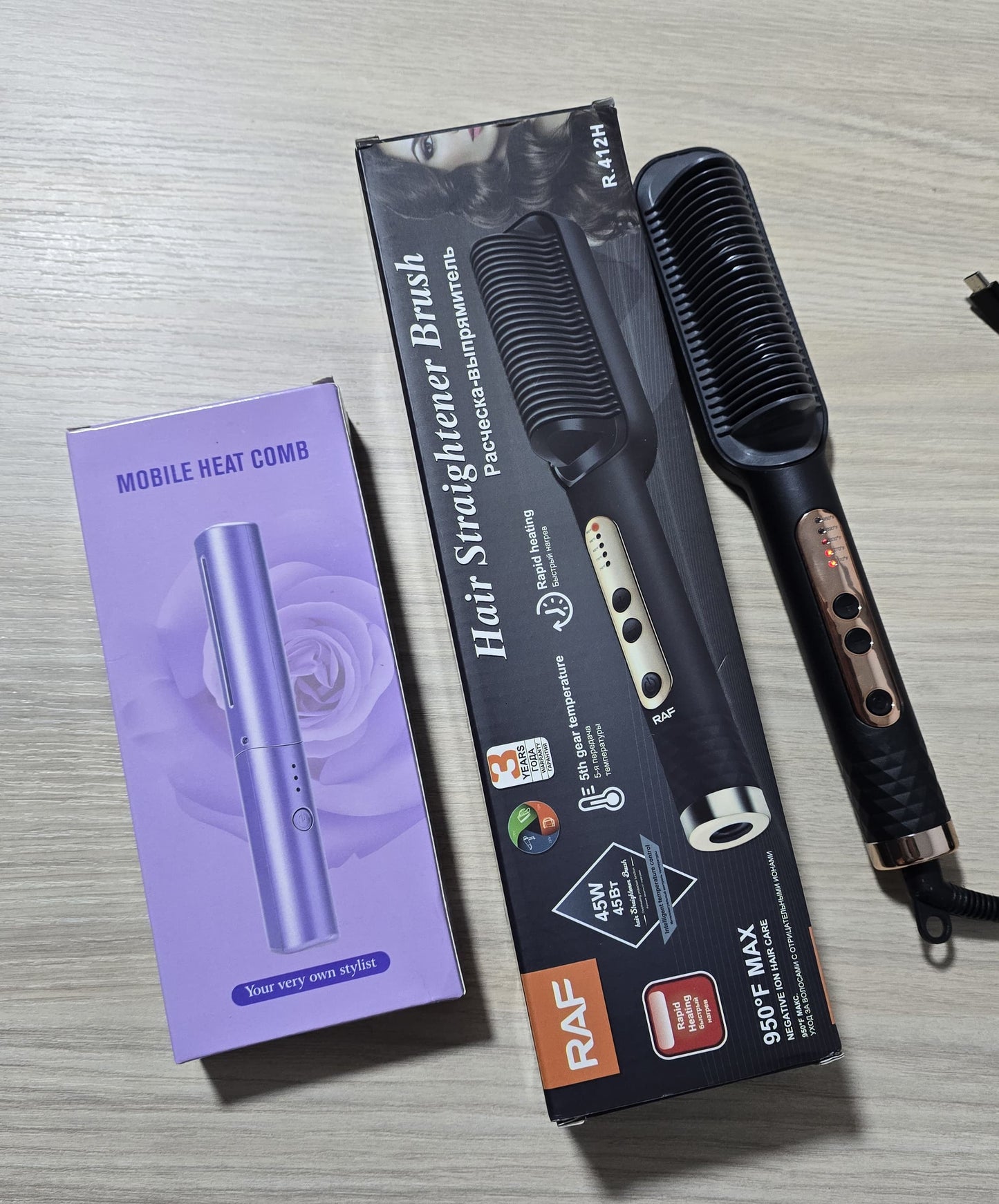 🔥 Cepillo Alisador Americano + REGALO CEPILLO PORTATIL 🔥