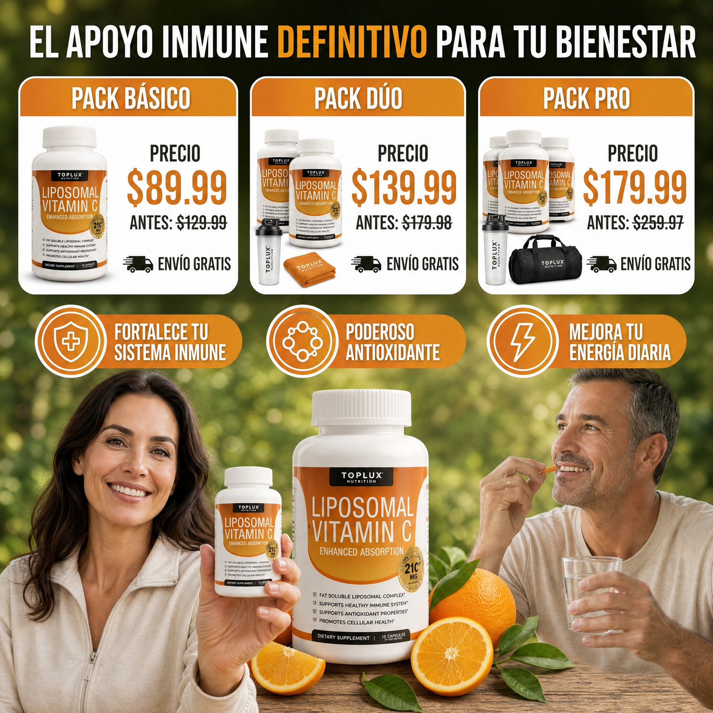 Vitamina C Liposomal Premium