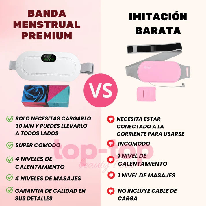 CINTURON TERMICO PARA COLICOS MENSTRUALES