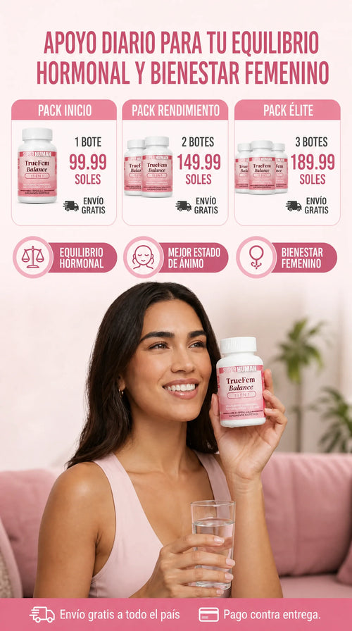 True Fem – Equilibrio Femenino, Más Energía y Bienestar Diario